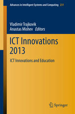 Ict Innovations 2013 Ict Innovations And Education 1st Edition Vladan Devedzic Auth