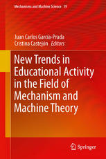 New Trends In Educational Activity In The Field Of Mechanism And Machine Theory 1st Edition Marco Ceccarelli