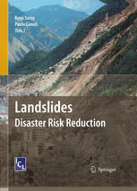 Landslides Disaster Risk Reduction 1st Edition Kyoji Sassa Auth