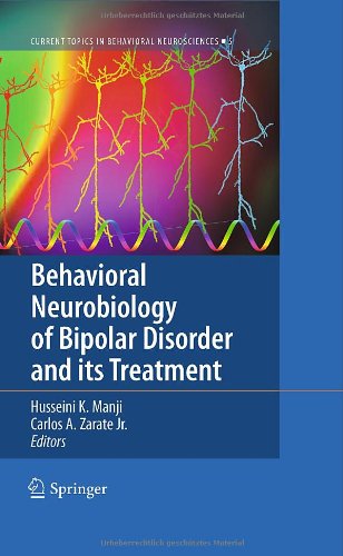 Behavioral Neurobiology Of Bipolar Disorder And Its Treatment 1st Edition Philip B Mitchell