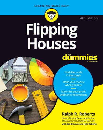 Flipping Houses For Dummies 4th Edition 4th Ralph R Roberts
