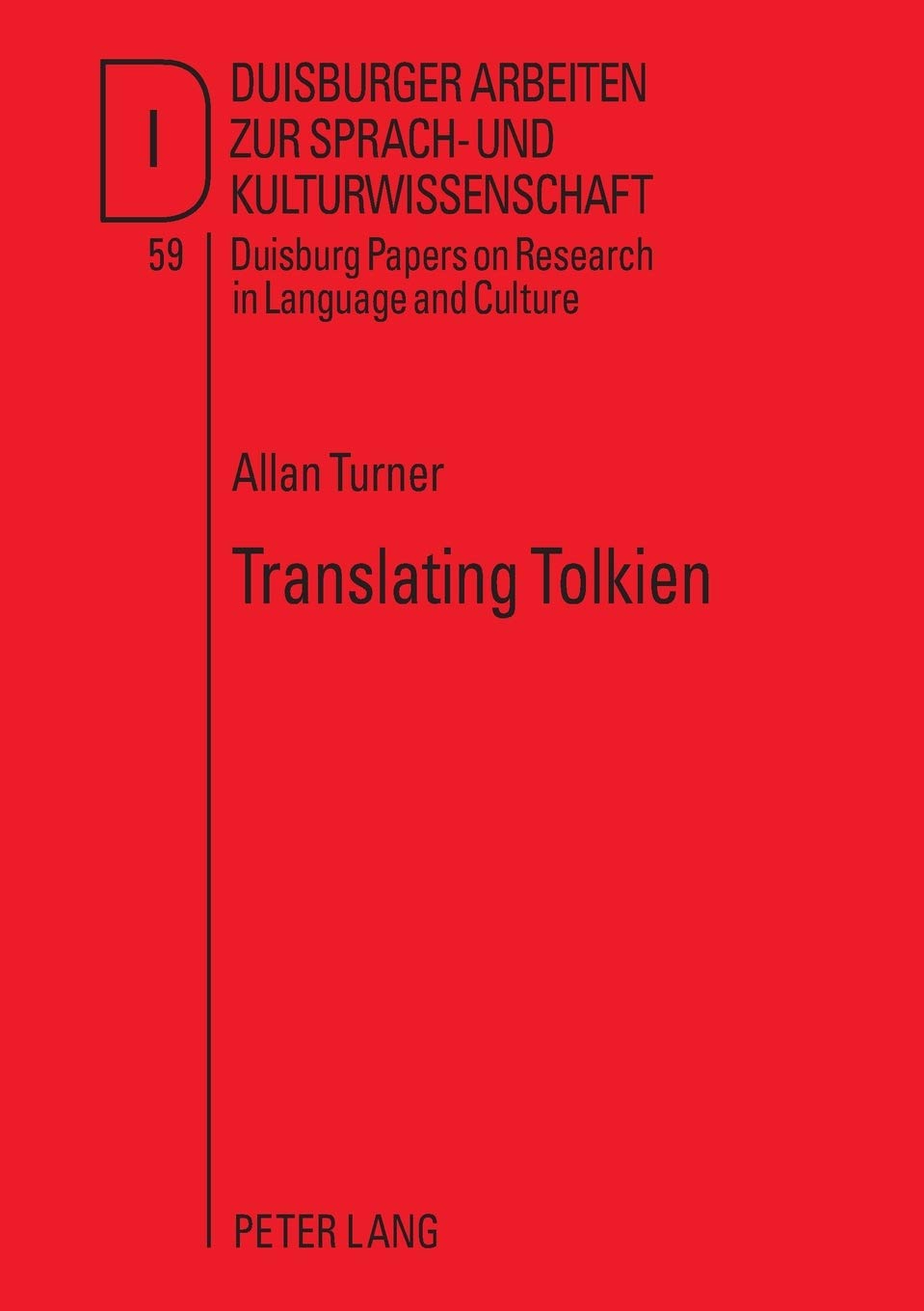 Translating Tolkien Allan Turner