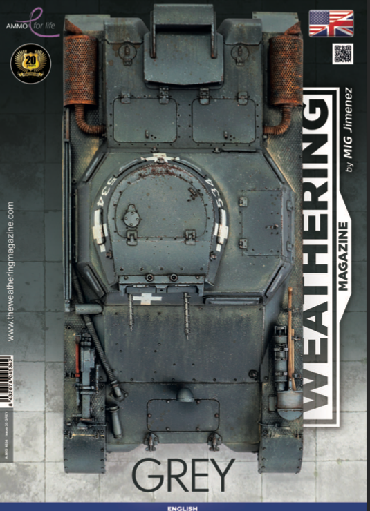 The Weathering Magazine Grey Issue 35 1st Edition Ammo By Mig Jimenez