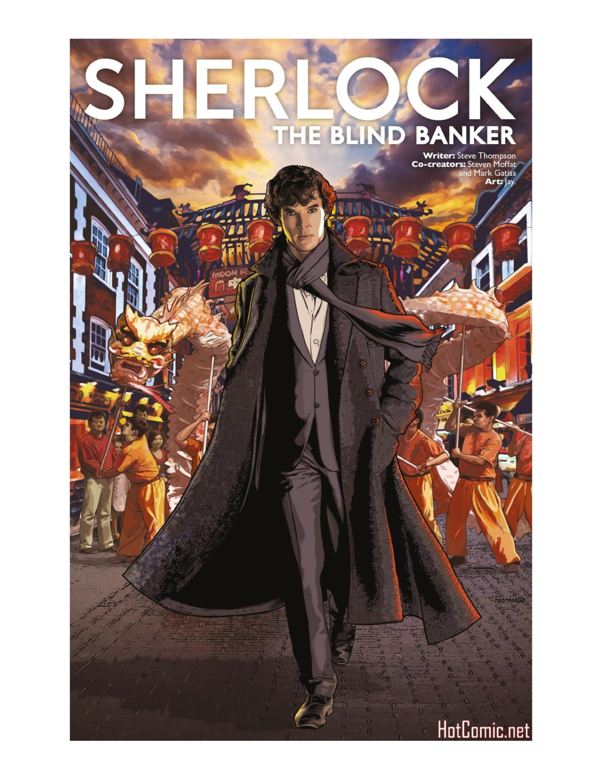 Sherlock The Blind Banker Issue 2 Steven Moffat