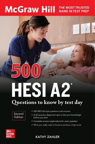 500 Hesi A2 Questions To Know By Test Day 2nd Edition 2nd Kathy A Zahler
