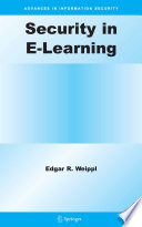 Security In Elearning 2005th Edition Weippl Edgar R