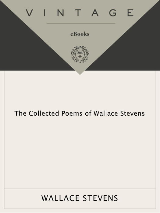 The Collected Poems Of Wallace Stevens Wallace Stevens