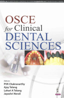 Osce For Clinical Dental Sciences Pvk Chakravarthy Lehari A Teland