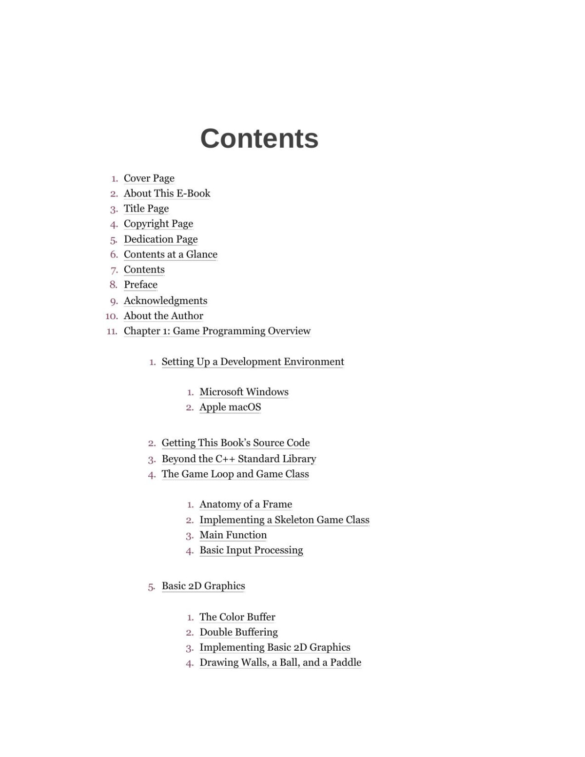Game Programming In C Creating 3d Games First Edition Sanjay Madhav
