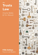 Trusts Law 5th Edition Charlie Webb Tim Akkouh