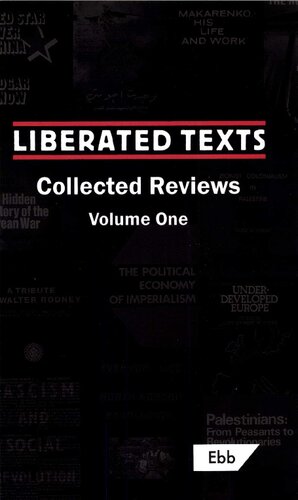 Liberated Texts Collected Reviews Volume One Louis Allday Mahmoud Najib Eds