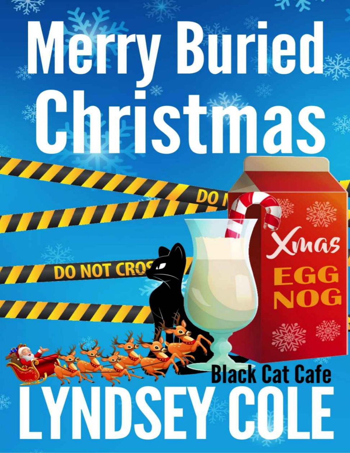 Merry Buried Christmas Black Cat Cafe Mystery 12 Lyndsey Cole