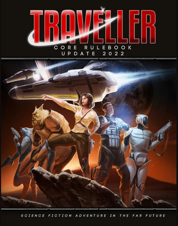 Traveller Core Rulebook Update 2022 Marc Miller Matthew Sprange