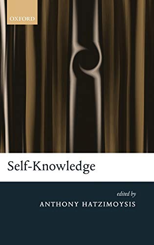 Selfknowledge Online Anthony Hatzimoysis Editor