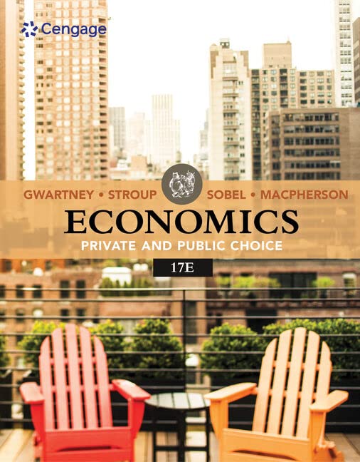 Economics Private Public Choice 17th Edition James D Gwartney