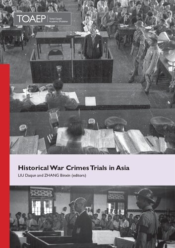 Historical War Crimes Trials In Asia Liu Daqun Zhang Binxin