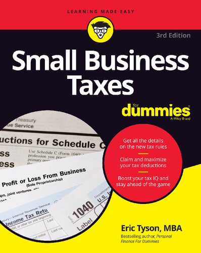Small Business Taxes For Dummies 3rd Edition 3rd Eric Tyson