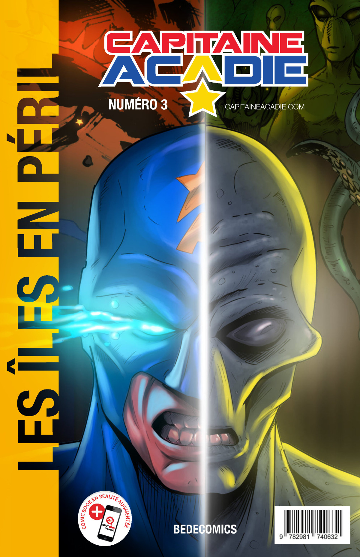 Capitaine Acadie T3 Les îles En Péril Daniel Bouffard Dany Bouffard