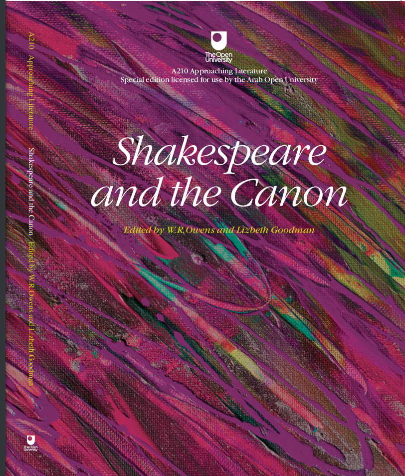 Shakespeare And The Canon Lizbeth Goodman Wr Owens Simon Eliot
