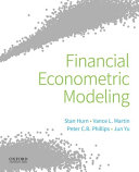 Financial Econometric Modeling 2015 Hurn Stan