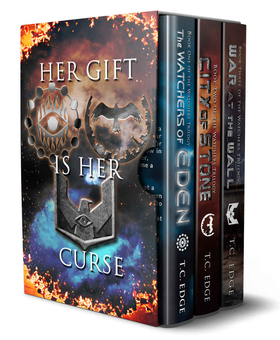 The Watchers Trilogy Box Set The Watchers Of Eden City Of Stone War At The Wall T C Edge