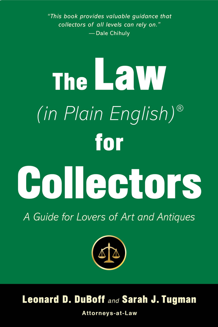 The Law In Plain English For Collectors Leonard D Duboff