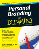 Personal Branding For Dummies Susan Chritton