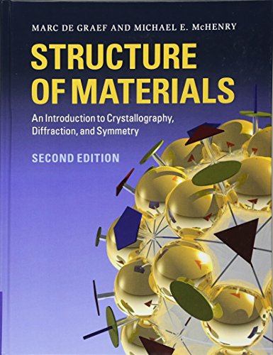 Instructor Solution Manual To Accompany Structure Of Materials An Introduction To Crystallography Diffraction And Symmetry Solution Sets For Editions 1 And 2 12 Marc De Graef Michael E Mchenry