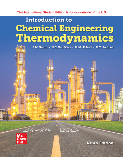 Ise Ebook Online Access For Introduction To Chemical Engineering Thermodynamics Smith