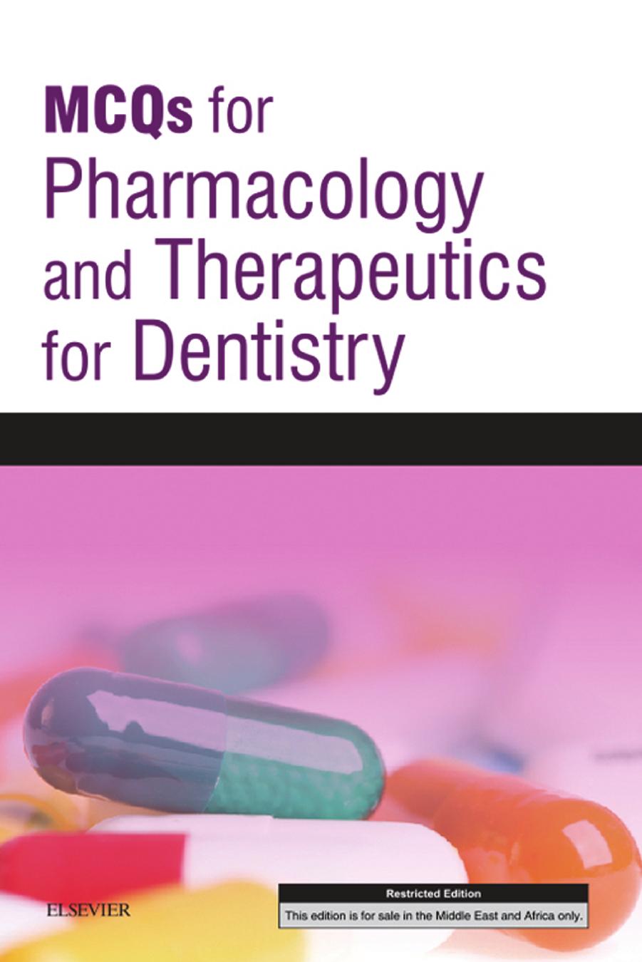 Mcqs For Pharmacology And Therapeutics For Dentistry Elsevier