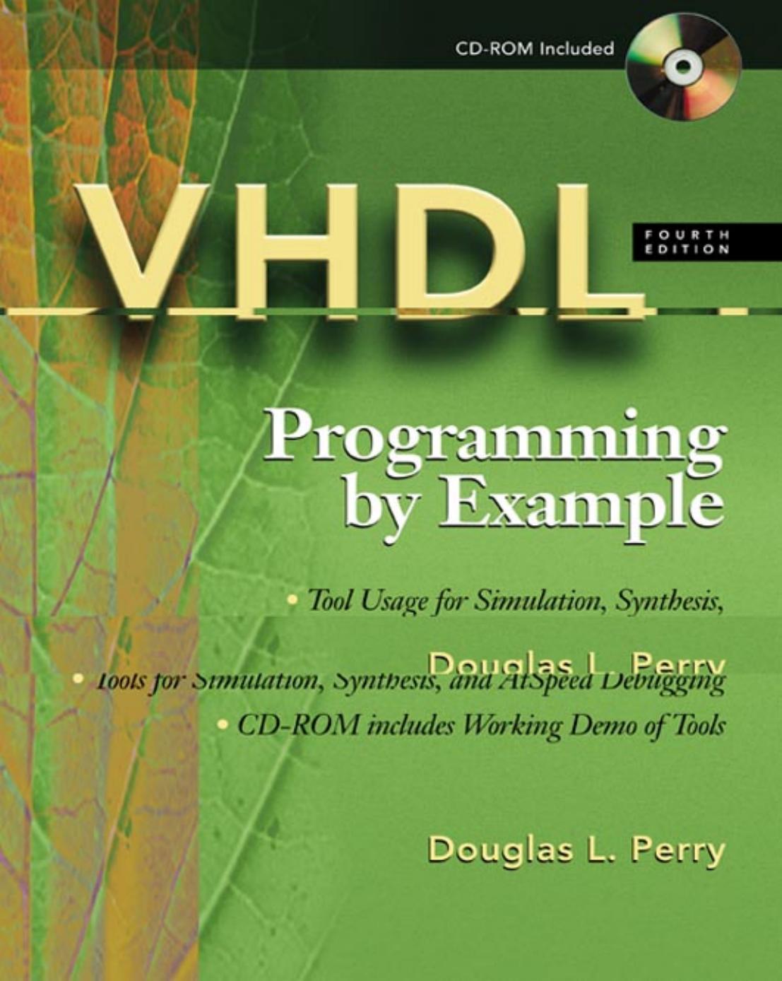 Vhdl Programming By Example 4th Edition Douglas L Perry