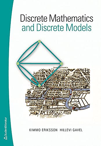 Discrete Mathematics Discrete Models Kimmo Eriksson Hillevi Gavel