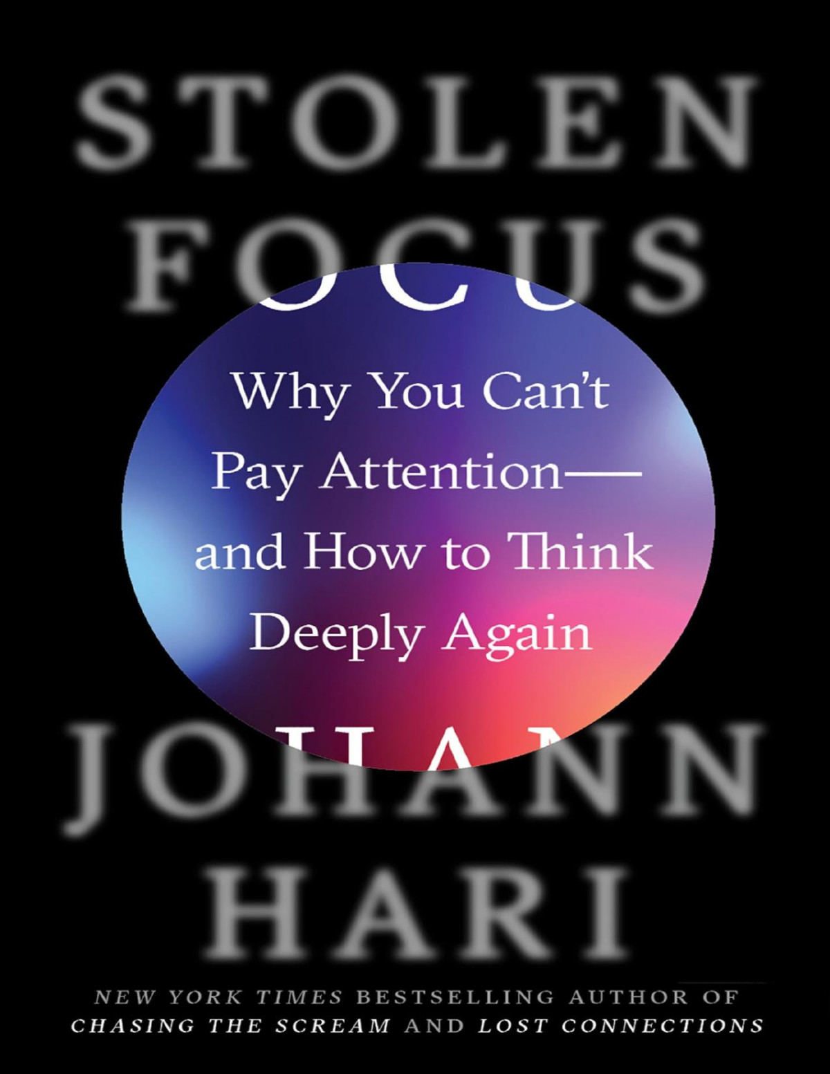 Stolen Focus Why You Cant Pay Attentionand How To Think Deeply Again Johann Hari