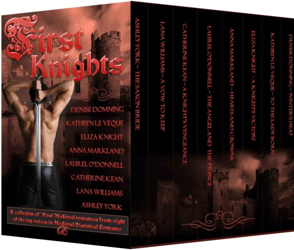 First Knights A Medieval Collection Of First Novels Kathryn Le Veque Denise Domning Eliza Knight Anna Markland Laurel Odonnell Catherine Kean Lana Williams Ashley York