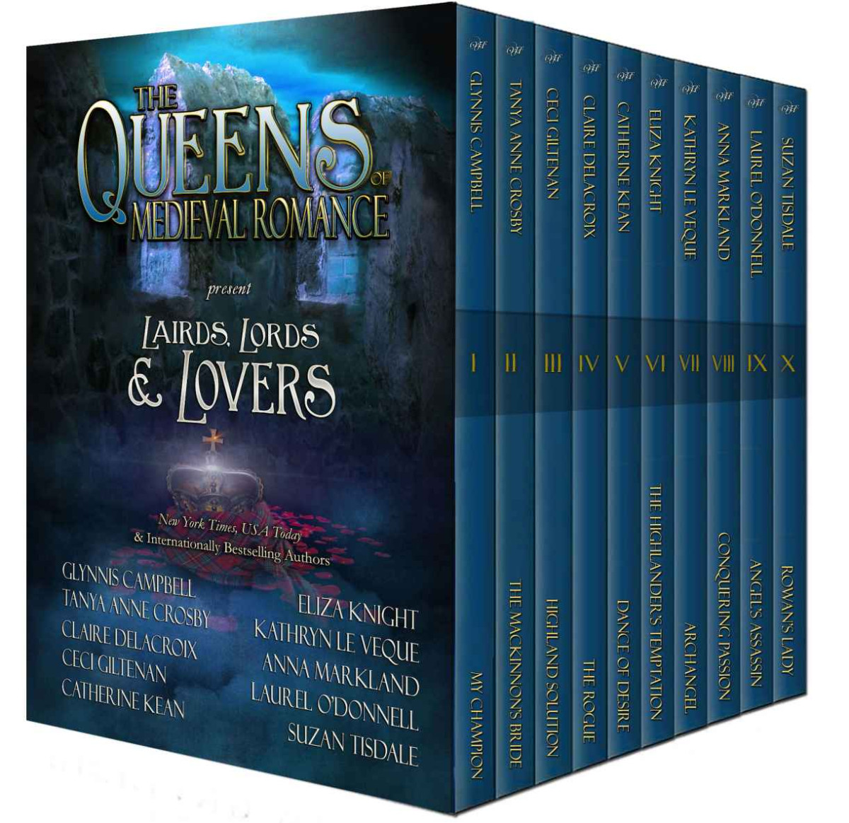 Lairds Lords Lovers 10 Fulllength Novels From The Queens Of Medieval Romance Tanya Anne Crosby Glynnis Campbell Kathryn Le Veque Suzan Tisdale Eliza Knight Ceci Giltenan Anna Markland Laurel Odonnell Claire Delacroix Catherine Kean