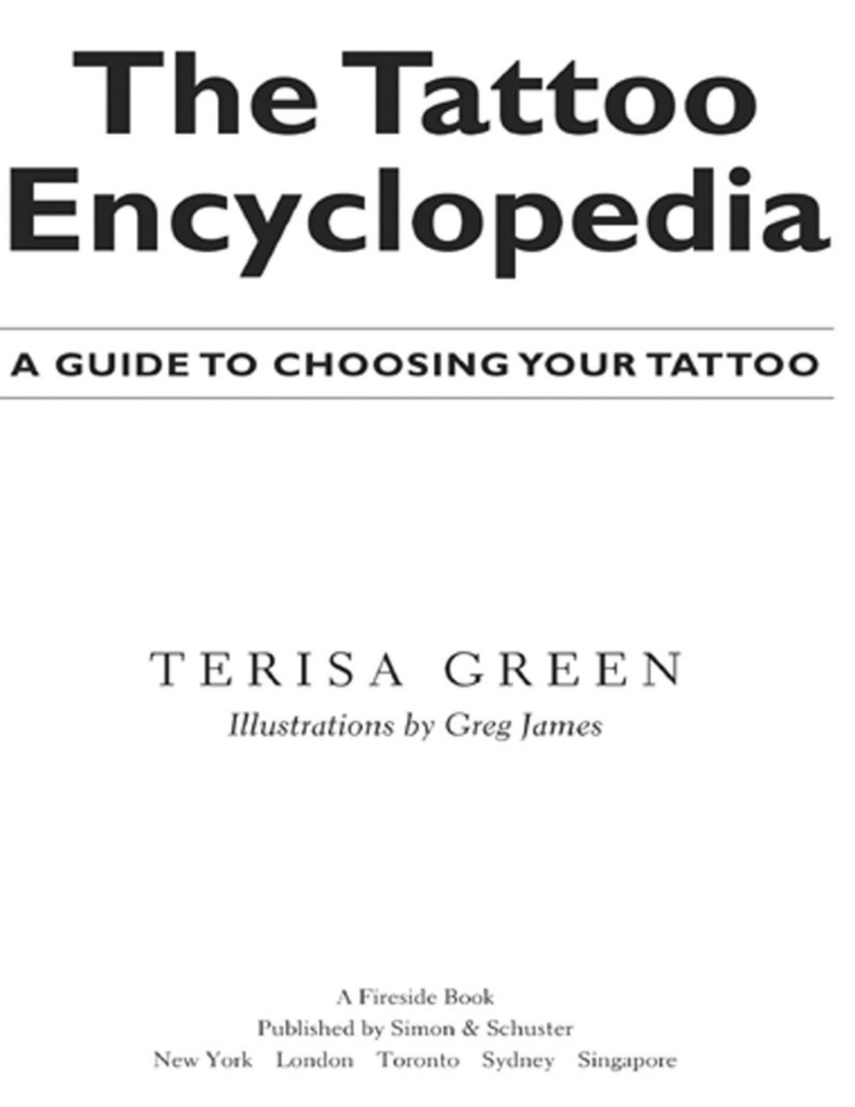 The Tattoo Encyclopedia Terisa Green