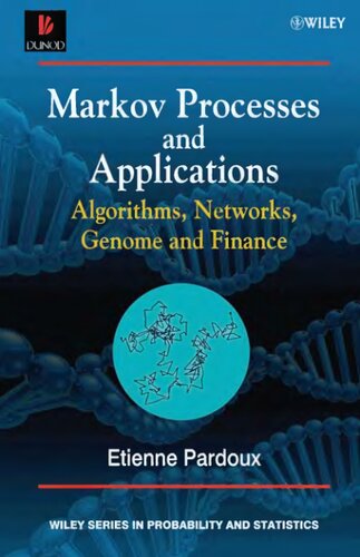 Markov Processes And Applications Etienne Pardoux