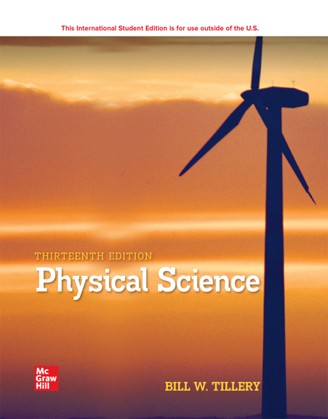 Physical Science 13th Edition 13th Edition Bill W Tillery Timothy F Slater