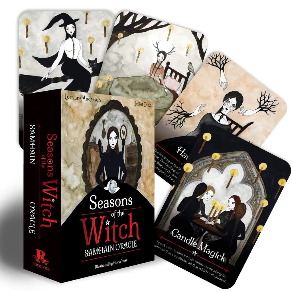 Seasons Of The Witch Samhain Oracle Harness The Intuitive Power Of The Years Most Magical Night Lorriane Anderson Juliet Diaz