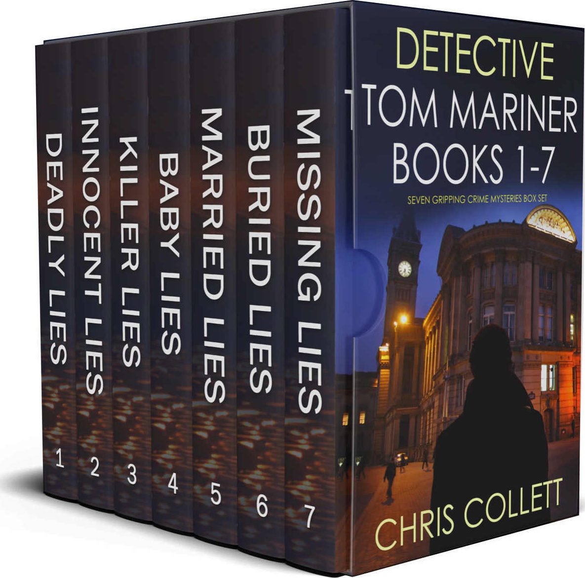 Detective Tom Mariner Books 17 Seven Gripping Crime Mysteries Box Set Chris Collett