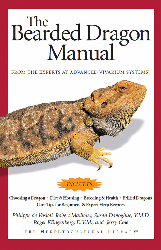 The Bearded Dragon Manual Philippe De Vosjoli