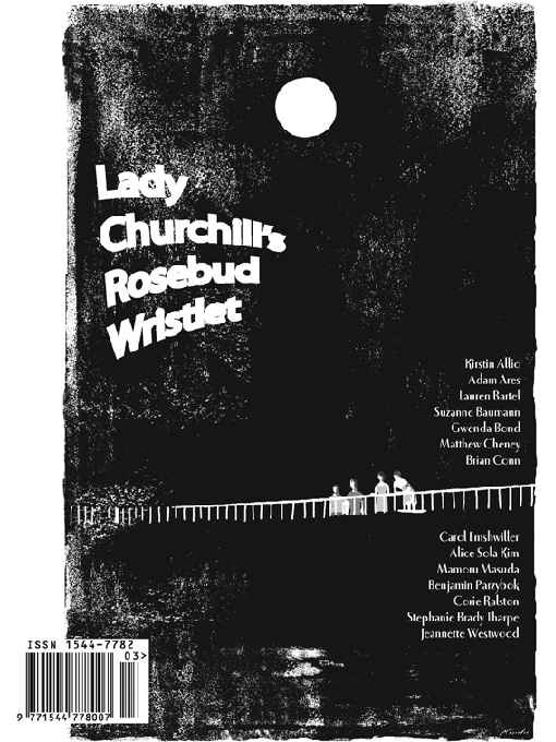 Lady Churchills Rosebud Wristlet No 21 Kelly Link Gavin Grant