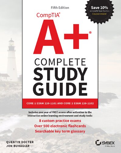 Comptia A Complete Study Guide Core 1 Exam 2201101 And Core 2 Exam 2201102 5th Edition Quentin Docter