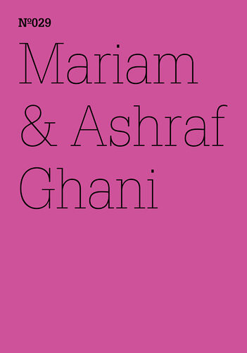 No029 Mariam Ashraf Ghani Mariam Ghani Ashraf Ghani