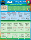 Math Fundamentals 3 Geometry Quickstudy Academic Peggy Warren