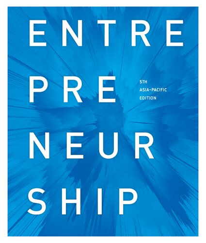 Entrepreneurship Theory Process Practice 5th Asiapacific Edition 5th Howard Frederick