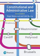 Constitutional And Administrative Law 2nd Edition Roger Masterman