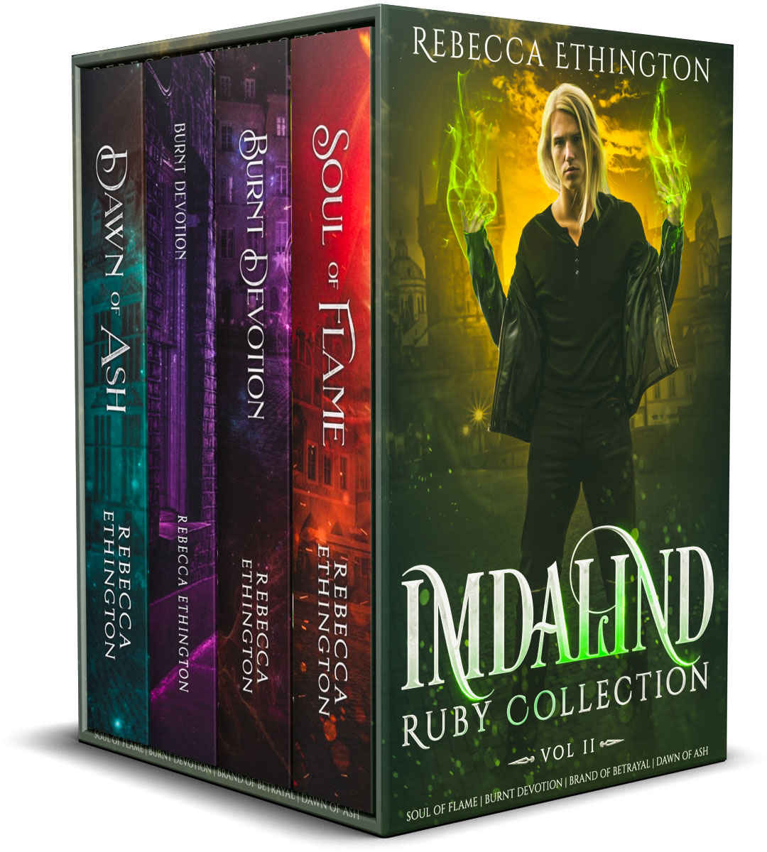Imdalind Ruby Collection Two Soul Of Flame Burnt Devotion Brand Of Betrayal Dawn Of Ash Ethington