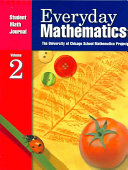 Everyday Mathematics Student Math Journal Volume 2 University Of Chicago School Mathematics Project Max Bell
