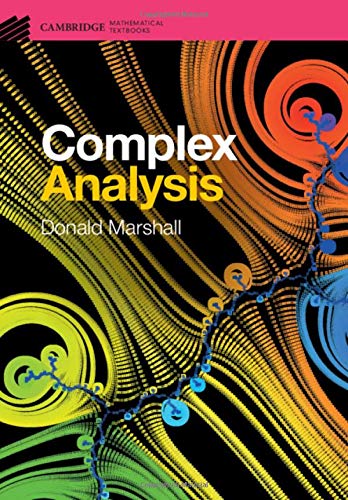 Complex Analysis Donald E Marshall